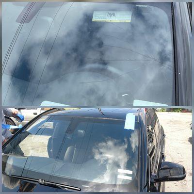 13 bmw 7series windshield replacement