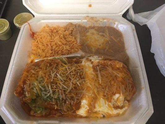 Super Chimichanga to-go