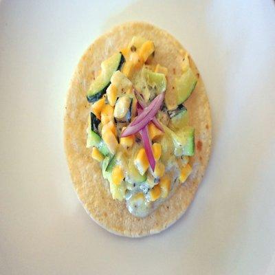 Yes we have Veggie's​ Tacos!! GRILLED  VEGETARIAN TACO