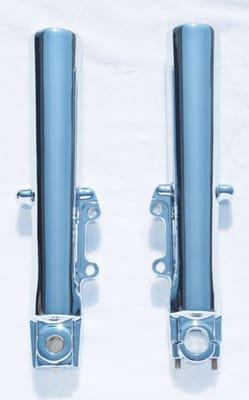 2000-2013 Harley-Davidson Touring chrome lower leg set.