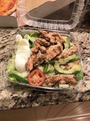 Avocado and chicken salad