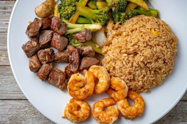 Steak and Shrimp Combo Hibachi