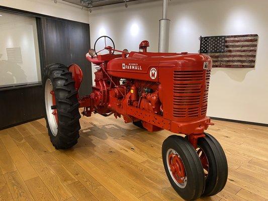 Old-school tractor