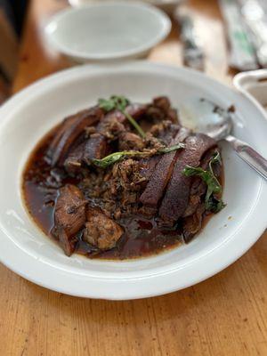 Thousand-year old Pork 梅菜扣肉