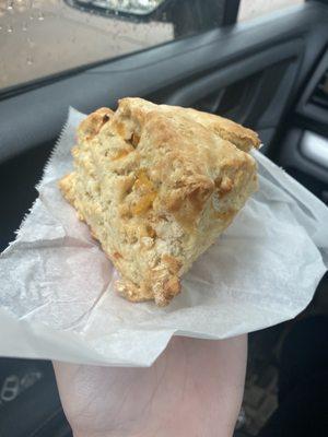 Peach scone (gluten free)