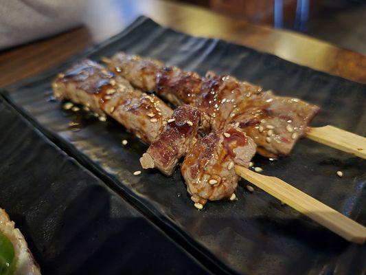 Flank Steak Yakitori - $12 as of 5/9/2024