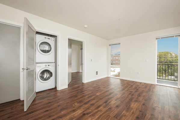 1 bedroom washer and dryer