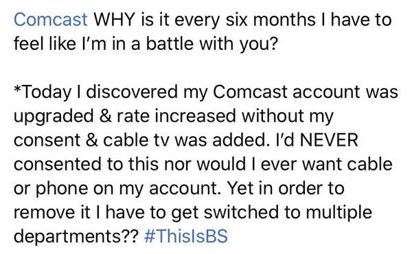 My experience dealing with Comcast