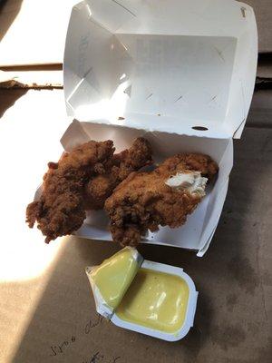 Chicken tenders-nothing exciting