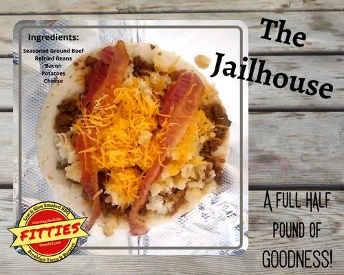 The Jailhouse breakfast taco!