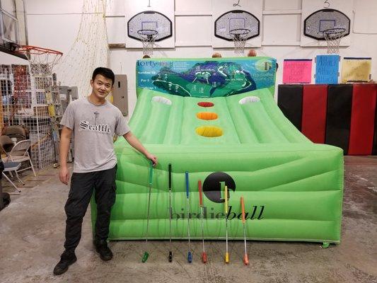 Inflatable Golf Game Rental for your next event.