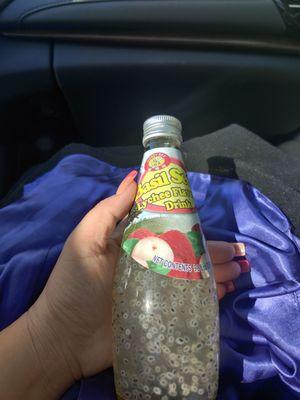 This drink was delicious! Basil seed ..