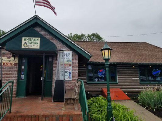 The front of the restaurant