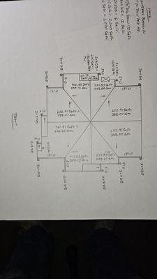 Chris Meuser roof plan, 12/12 pitch.