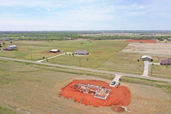 Ground install in Yukon.