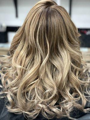 Honey balayage