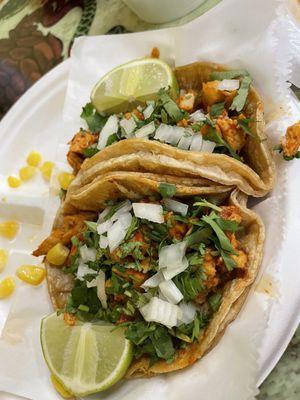 2 taco combo #2 comes with 2 sides and can of soda