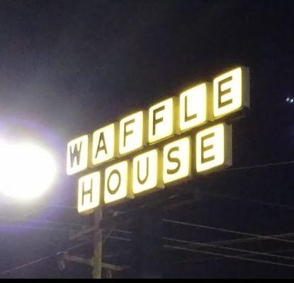 Waffle House sign