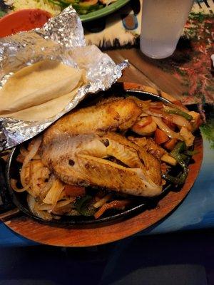 Seafood Fajitas