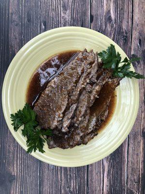 Slow-Braised Brisket