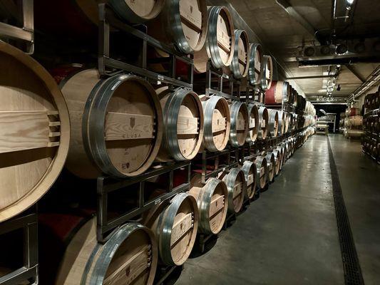 Barrel room