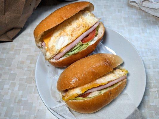 ham & egg bun 火腿蛋包