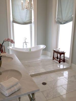 The Lee master bath