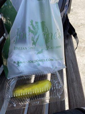 Italian Combo to go with pickle!