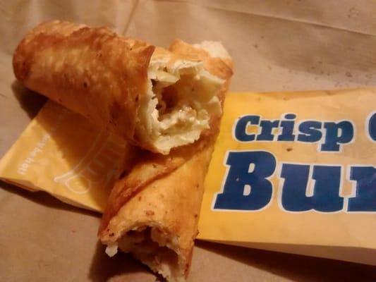 Chicken Crisp Burrito.