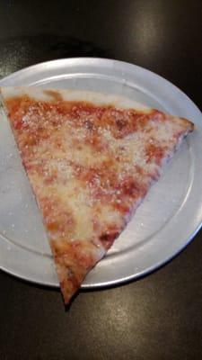 Mama Maria's cheese pizza with a little bit of added Parmesan cheese.  Yummmmm!