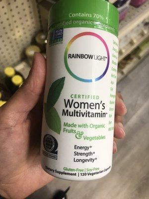 Rainbow Light brand women's multivitamin