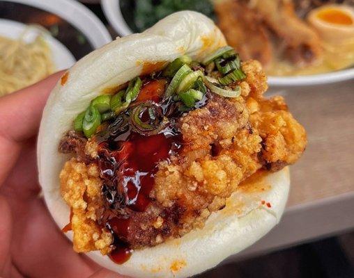 Spicy Chicken Bun - Sweet and spicy!