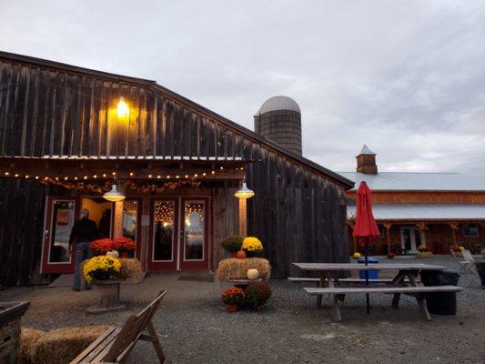 Exterior of Tap room