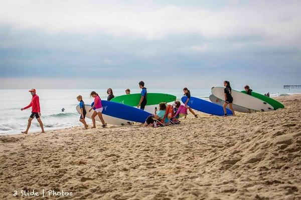 Farmdog Surf School offers weekly Surf Camps for Kids and Teens all summer long.