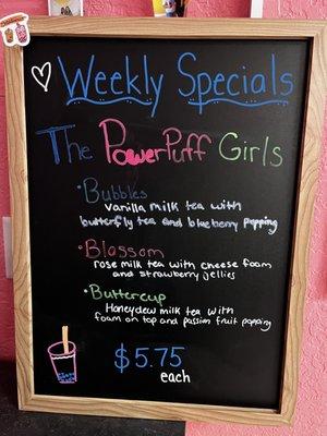 Weekly Specials