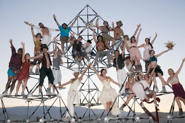 Burning Man wedding by www.kyerwiltshire.com