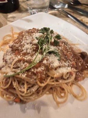 Spaghetti bolognese