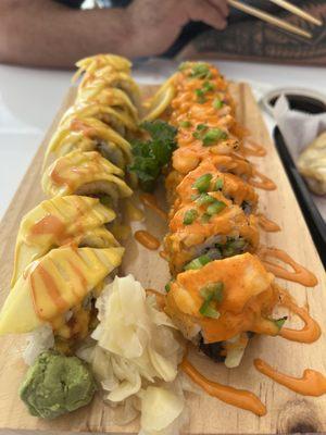 Mango Roll and Double Fire Deluxe