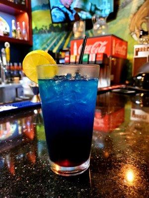 Their Deep Blue and Mexican candy shot  made by JR.