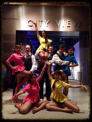 Performing for Fundraiser at SF Metreon City View