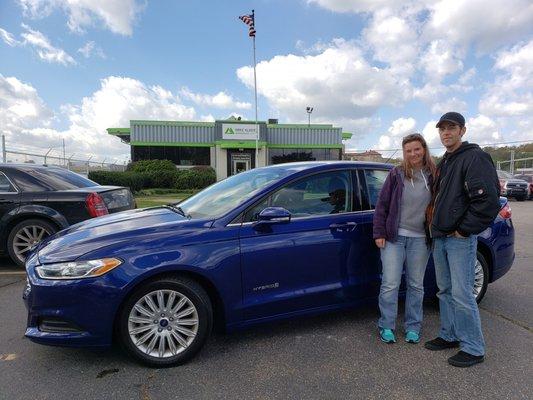 Congratulations Sarah on your 2014 Ford Fusion Hybrid!!