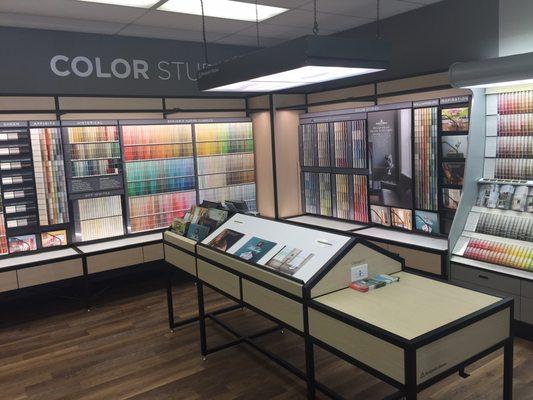 Visit our Benjamin Moore Color Studio and find your perfect color!