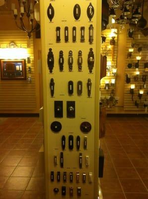 Good selection of doorbells