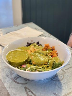 Marinated Tofu Bowl