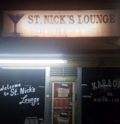 St Nick's Lounge - "Where Every Hour is Happy Hour"