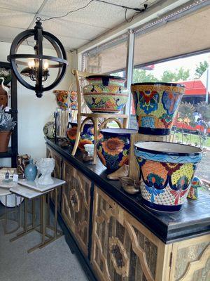 Pottery display