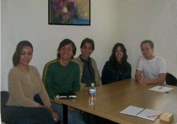 Spanish group class at Learning Language in Los Angeles