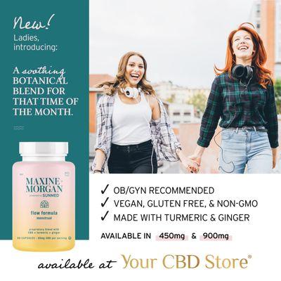 Maxine & Morgan Flow Formula is now Available at Your CBD Store in Carlstadt.