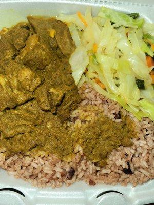 Curried goat