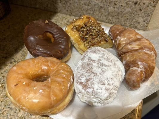 Assorted donuts